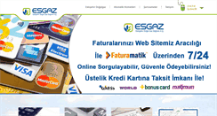 Desktop Screenshot of esgaz.com.tr